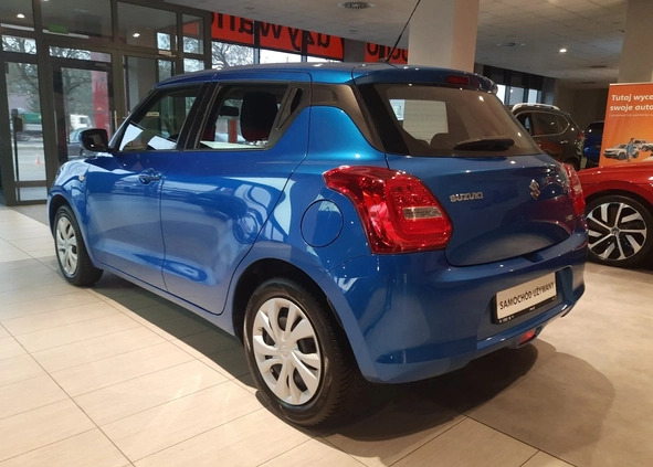 Suzuki Swift cena 54900 przebieg: 57072, rok produkcji 2021 z Gryfów Śląski małe 407